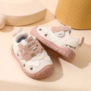Bebe Chaussures Premiers Pas Semelle Souple Mignon Cartoon Chaussures Nourrisson Antiderapant