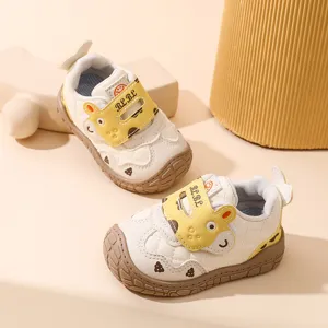 Chaussures premiers pas bébé semelle souple automne jolies baskets mignonnes garçons filles