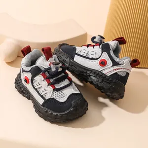 Kleinkind Mesh atmungsaktive Sneakers für Jungen Mädchen, rutschfeste Freizeitschuhe elastisch.