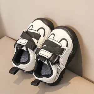 Peuter loop schoenen casual ademend mesh klittenband zachte zool kinder schoenen herfst nieuw