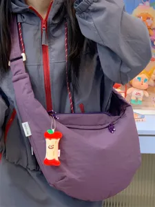 2026 Nouveau Sac Bandoulière Femme Grande Capacité Sac Boulette Nylon Mode Casual Travail