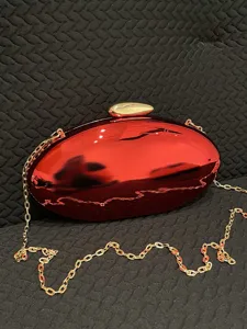 Women Elegant Acrylic Evening Bag Fashion Chain Crossbody Bag Vintage Solid Color Box Handbag Ladies Banquet Purse