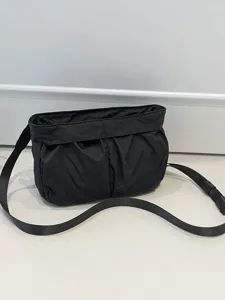 Minimalistische effen casual nylon crossbody tas veelzijdige schoudertas voor dames