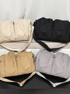 Sac bandoulière femme en nylon léger décontracté grande capacité sac croisé multi-couleurs.