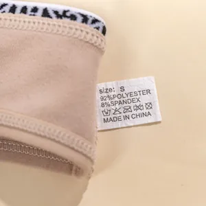Perizoma da donna senza cuciture con cinturino elastico, design tinta unita confortevole.