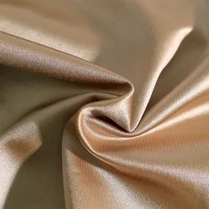 High quality silky satin fabric close up texture, soft and smooth material for women underwear.
