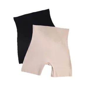 Pantaloncini modellanti vita alta pancia piatta senza cuciture yoga fitness donna