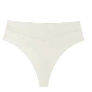 Tanga da donna a vita V senza cuciture, tessuto in seta di ghiaccio traspirante comfort.