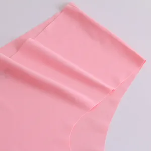 Seamless pink ice silk women underwear detail high waist solid color breathable brief