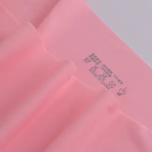 Seamless pink ice silk women underwear fabric detail high waist soft breathable brief