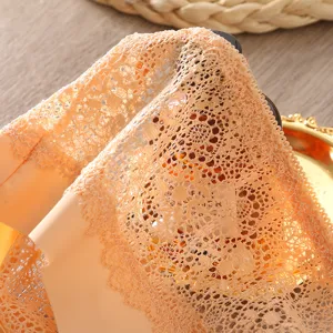 Bragas de encaje sexy para mujer de talle bajo, diseño romántico francés cómodo y transpirable.