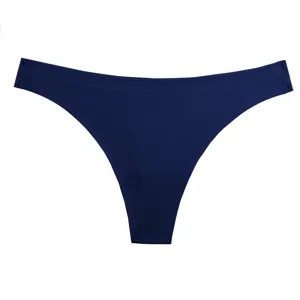 Donna colore solido vita bassa perizoma seta di ghiaccio sexy comodo intimo articolo SKU variant