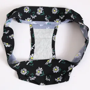 Donne senza cuciture traspirante vita bassa margherita stampa floreale bikini intimo.
