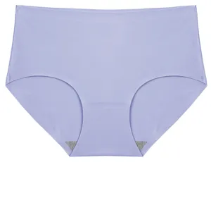 Women seamless breathable low waist panties quick dry sports underwear detail view high quality.