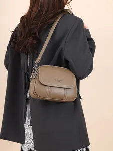 Echtes Leder Damen Mini Umhängetasche Mode lässige Crossbody Tasche für den Alltag