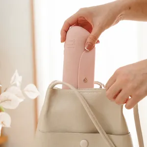 Silicone Makeup Brush Pouch Portable Travel Cosmetic Storage Organizer Handbag Pink