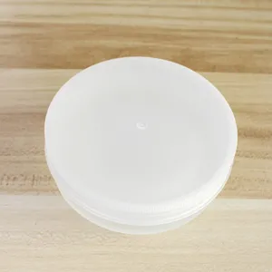 Récipient de pot en plastique vide pour cire à cheveux crème cosmétique voyage rangement