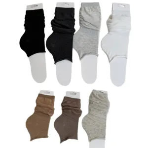 Ballet style stirrup socks leg warmers stacked cotton half palm socks for women daily wear