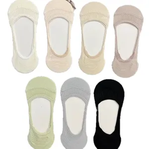Calzini invisibili donna estate sottili rete traspiranti scollati antiscivolo 7 colori pacco