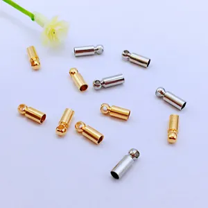Copper Tassel Cap Bell Findings Bead Caps Cord Ends For DIY Jewelry Making Crafts Accessories