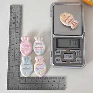 Cute cream wave small fish hair clip macaron style sweet bangs hair accessory for girls
