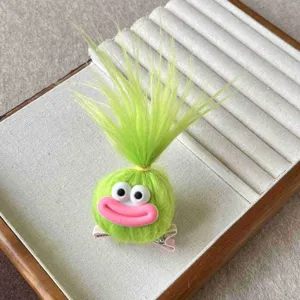Peluche divertente brutto carino bambola molletta capelli dopamine becco d'anatra accessori.