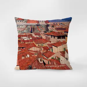 French vintage oil painting throw pillow case, artistic sofa cushion cover for living room.