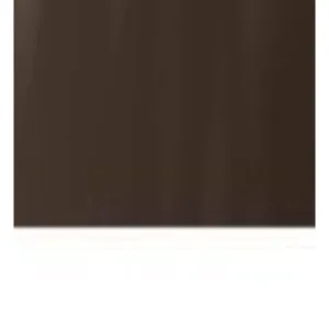 Dark brown leather texture detail shot of the tissue box, showing fine material craftsmanship.