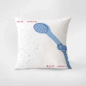 Cojín decorativo con ilustración de ducha,cómodo cojín de sofá para sala de estar y dormitorio.