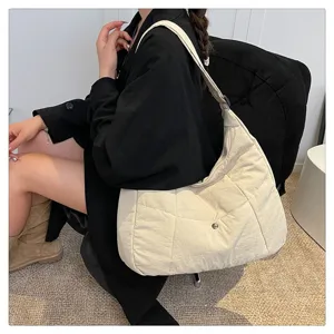 2025 New Trendy Casual Large Capacity Shoulder Bag Fashion Simple Tote Bag For Women