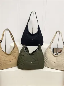 Large capacity slouchy shoulder bag set, casual hobo crossbody tote bags for women.