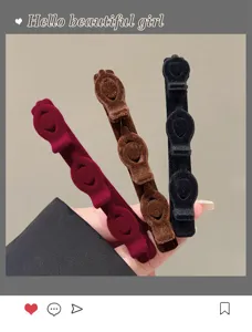 Velvet hair braiding clips set, stylish side bangs clips, short hair styling tools for women.