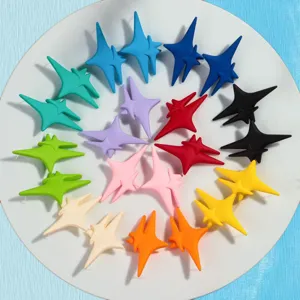 Geometric Star Stud Earrings For Women Simple Fashion Colorful Star Earring Candy Color Daily Versatile Jewelry