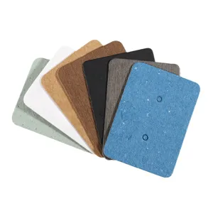 Sortierte Ohrring Displaykarten Papier Schmuck Verpackungskarten Halter für Ketten 50Stk
