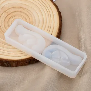 DIY σιλικόνης καλούπι ρητίνης εποξειδικής για χειροτεχνία και κρεμαστό κόσμημα λεπτομέρεια.