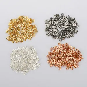 DIY butterfly earring backs in four colors stainless steel jewelry making components