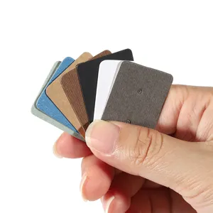 2.5x3.5cm ohrring display karten bunte papierkarten fuer schmuck verpackung diy basteln