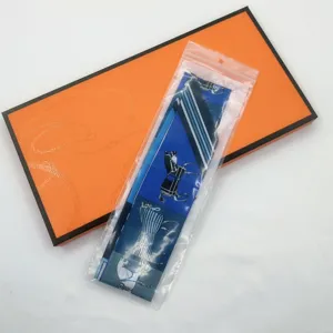 Fashion silk twilly scarf for handbag handle decoration, elegant blue equestrian pattern neckerchief.