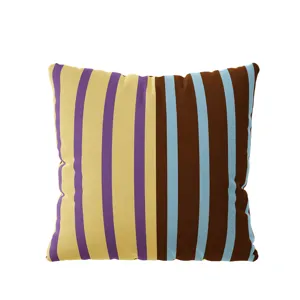 Fundas de cojín a rayas retro cojín decorativo para sofá de sala dormitorio cama