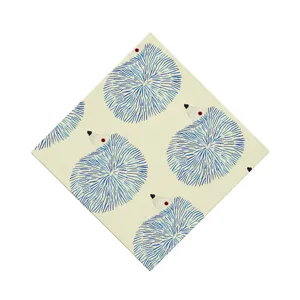 Leuke egeltje patroon stoffen pan mat hittebestendig tafel placemat voor keuken decoratie