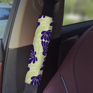 Housses de protection pour ceinture de sécurité avec imprimé floral artistique