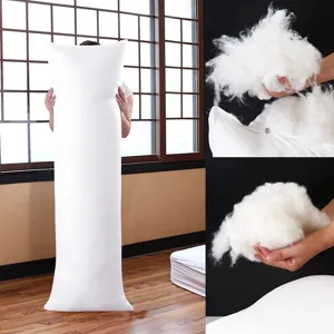 Fluffy Long Body Pillow Core Insert Soft Plush PP Cotton Anime Dakimakura Inner Pillow For Bedroom Bedding