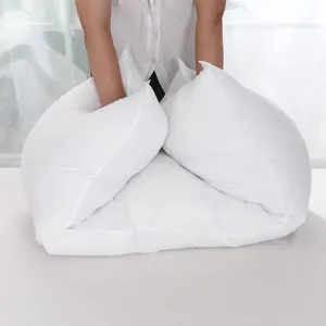 White long pillow core for anime body pillows with high elasticity and soft cotton filling.