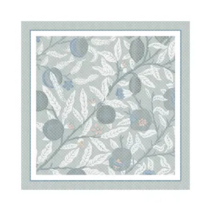 Vintage botanisches Obstmuster Geschenkpapier elegante florale gepresste Geschenkfolie