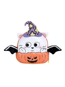 Cute Halloween Pumpkin Cat EVA Shell Backpack Cute Cartoon School Bag for Kindergarten Kids
