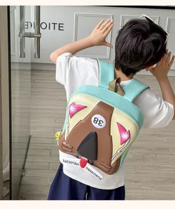 Kids EVA Cartoon Race Car Backpack Toddler Anti-Spinal Orthopedic School Bag for Boys Girls