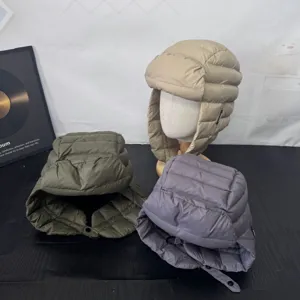 Winter warm trapper hat windproof ear-flap padded ski cap thick bomber hat for outdoor