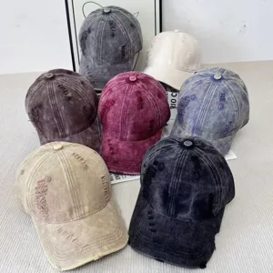 Casquette de baseball vintage delavee effet use pour homme et femme chapeau de soleil