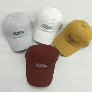 Unisex embroidered baseball cap spring summer casual couple hat with ocean letter design
