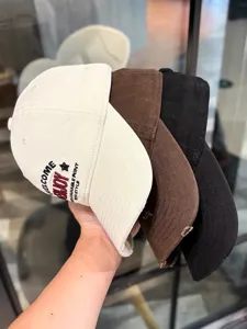 Gorra de béisbol clásica con bordado, sombrero informal suave y versátil para todas las estaciones.
